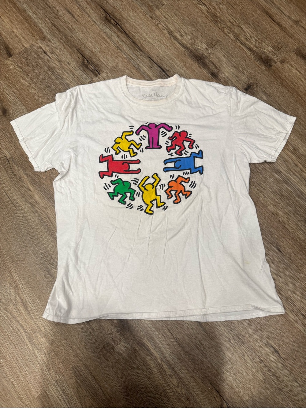 Official Keith Haring Dance Tee Shirt Men Pop Art Artist